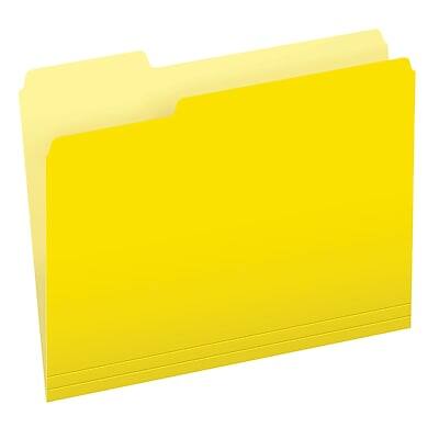 1 Box File Pendaflex Recycled File Folder, 1/3 Cut Tab, Assorted, Letter Size, 100 ...