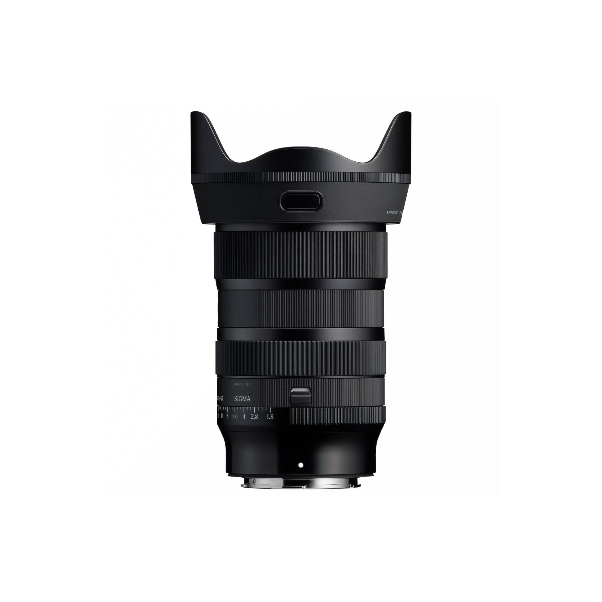 Back. Sigma - Sigma 17-40mm f/1.8 DC Art with High-Speed Autofocus Dual AFL Buttons (Canon RF) - Black.