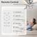 Remote Control
Fan & Light Off
Lights on/off
Fan Speeds(1/2/3/4/5/6)
Natural Wind
Reverse
Timer(1H/2H/4H/8H)