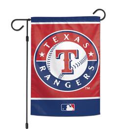 WinCraft - Texas Rangers 12" x 18" Double-Sided Garden Flag - Multicolor