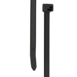 Grizzly Supply - 8" 120lb Light Heavy-Duty Cable Tie 15/bag - Black