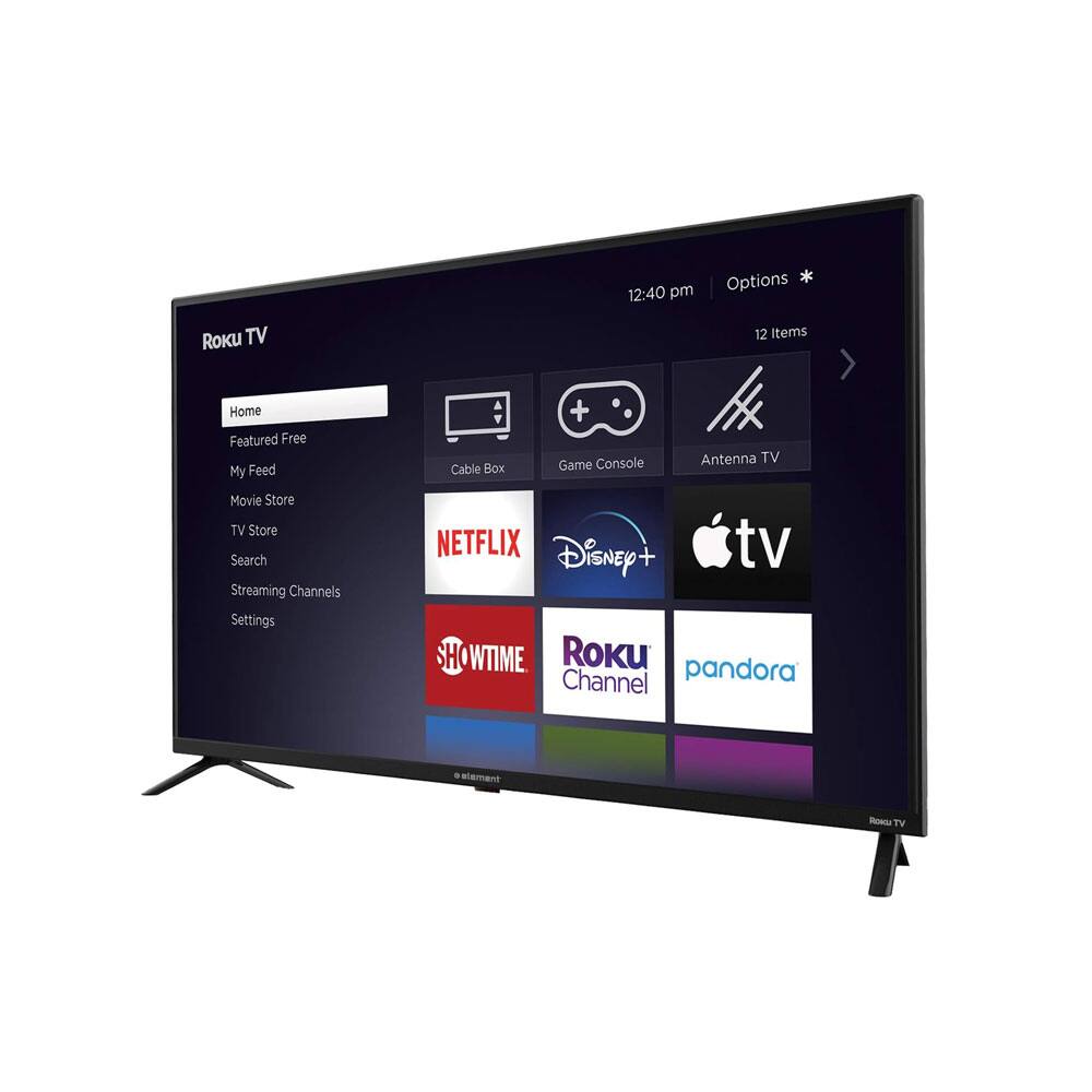 Element Electronics 43 inch Class LED 4K UHD Roku Smart TV E4AA43R