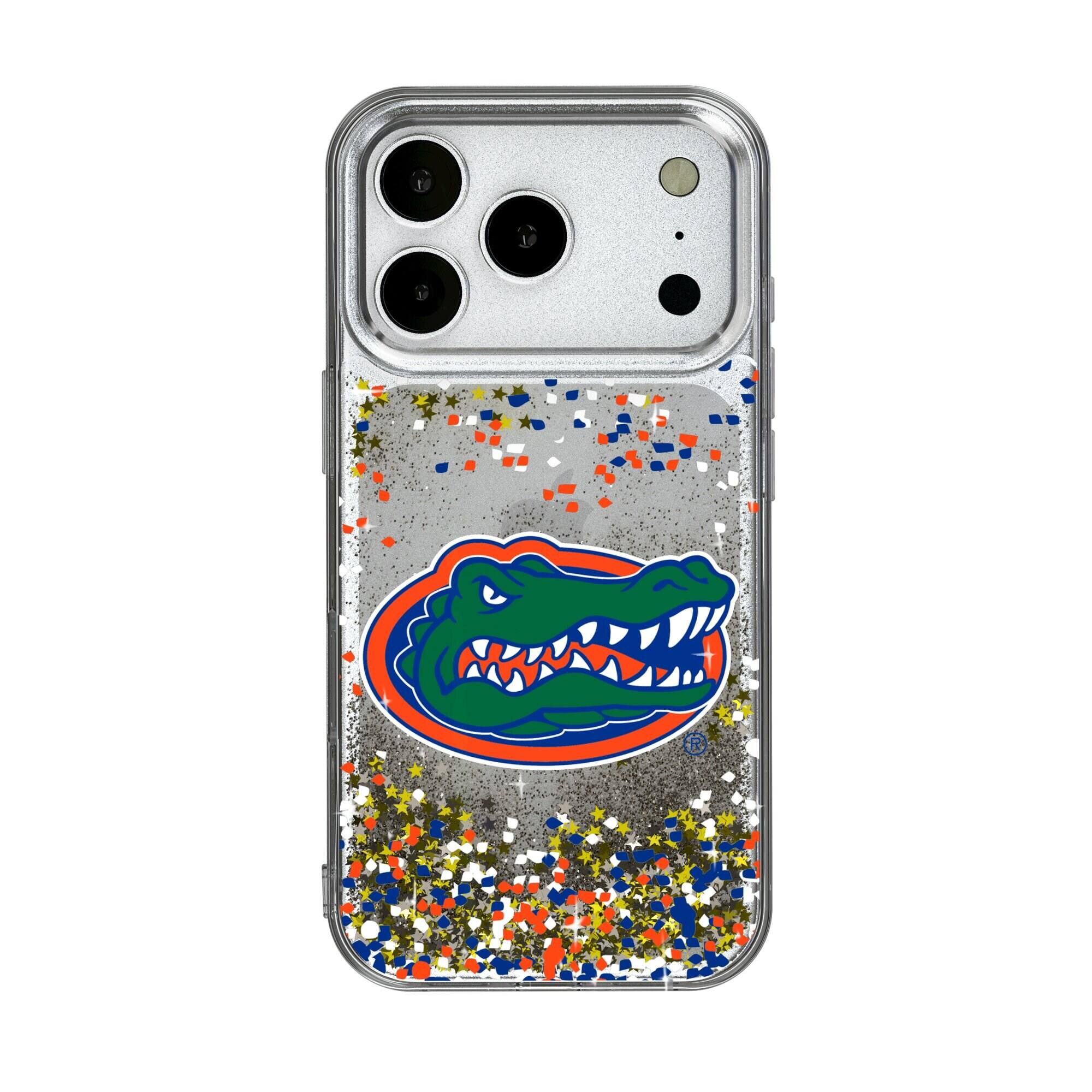 Keyscaper NCAA Florida Gators iPhone Glitter Confetti Design Case 17 ...