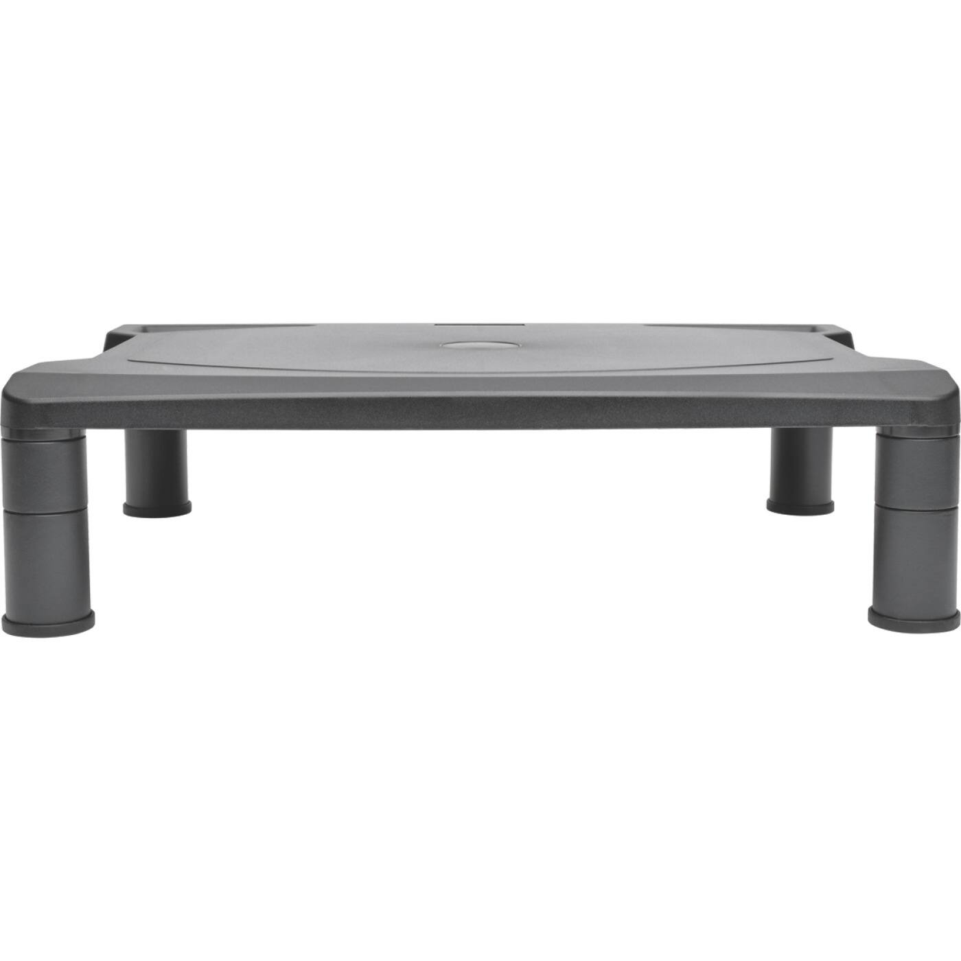 Front. Tripp Lite - Universal Monitor Riser Stand MR1612 - Black.