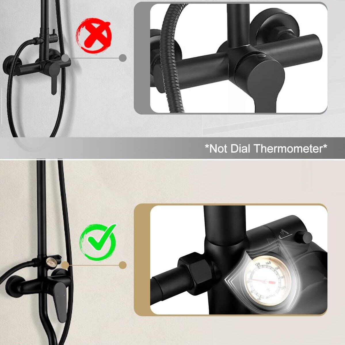 *Not Dial Thermometer*