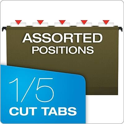 ASSORTED POSITIONS  
1/5 CUT TABS