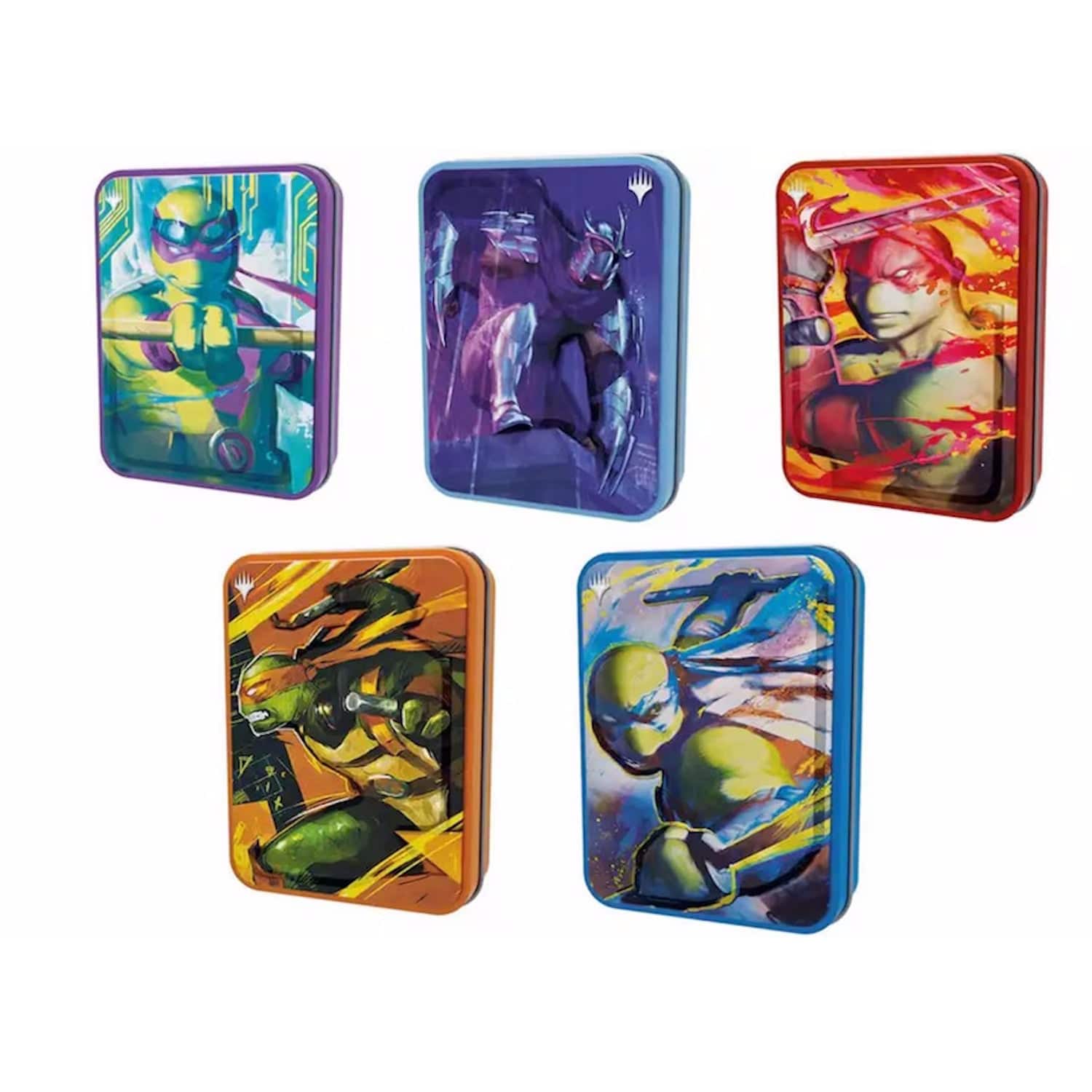 Wizards of The Coast - Magic: The Gathering TCG: Teenage Mutant Ninja Turtles Tins Display Box (10 Tins) price history on PriceWatchPro