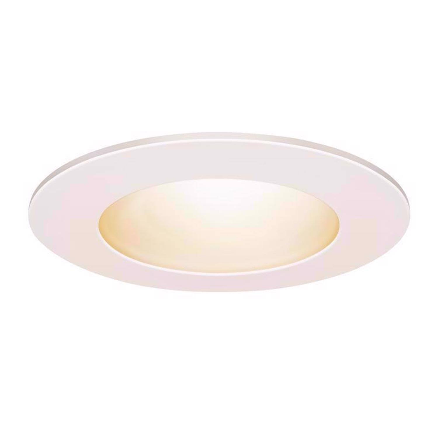 Angle. FEIT ELECTRIC - Feit LED Retrofits White 5 in. W LED Canless Recessed Downlight 6.5 W.