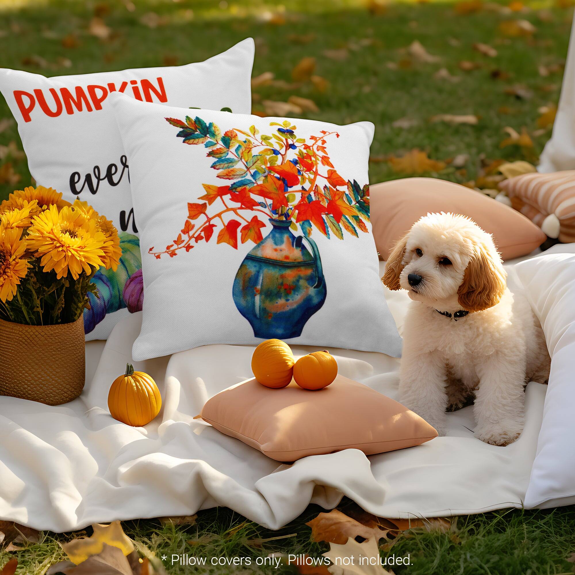 Pumpkin ever n

* Pillow covers only. Pillows not included.