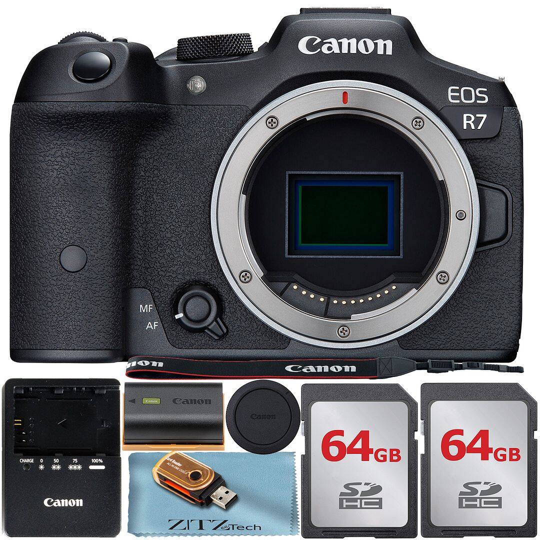 Canon EOS R7  
MF AF  
Canon CHARGE  
64GB SDHC  
64GB SDHC  
ZITZTech