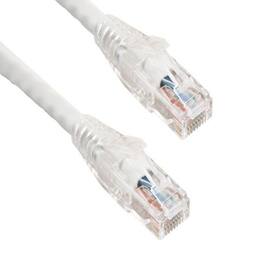 2ft CAT6 Ethernet Patch Cable - RJ45 Network LAN Router Cord - 550 MHz - Black
