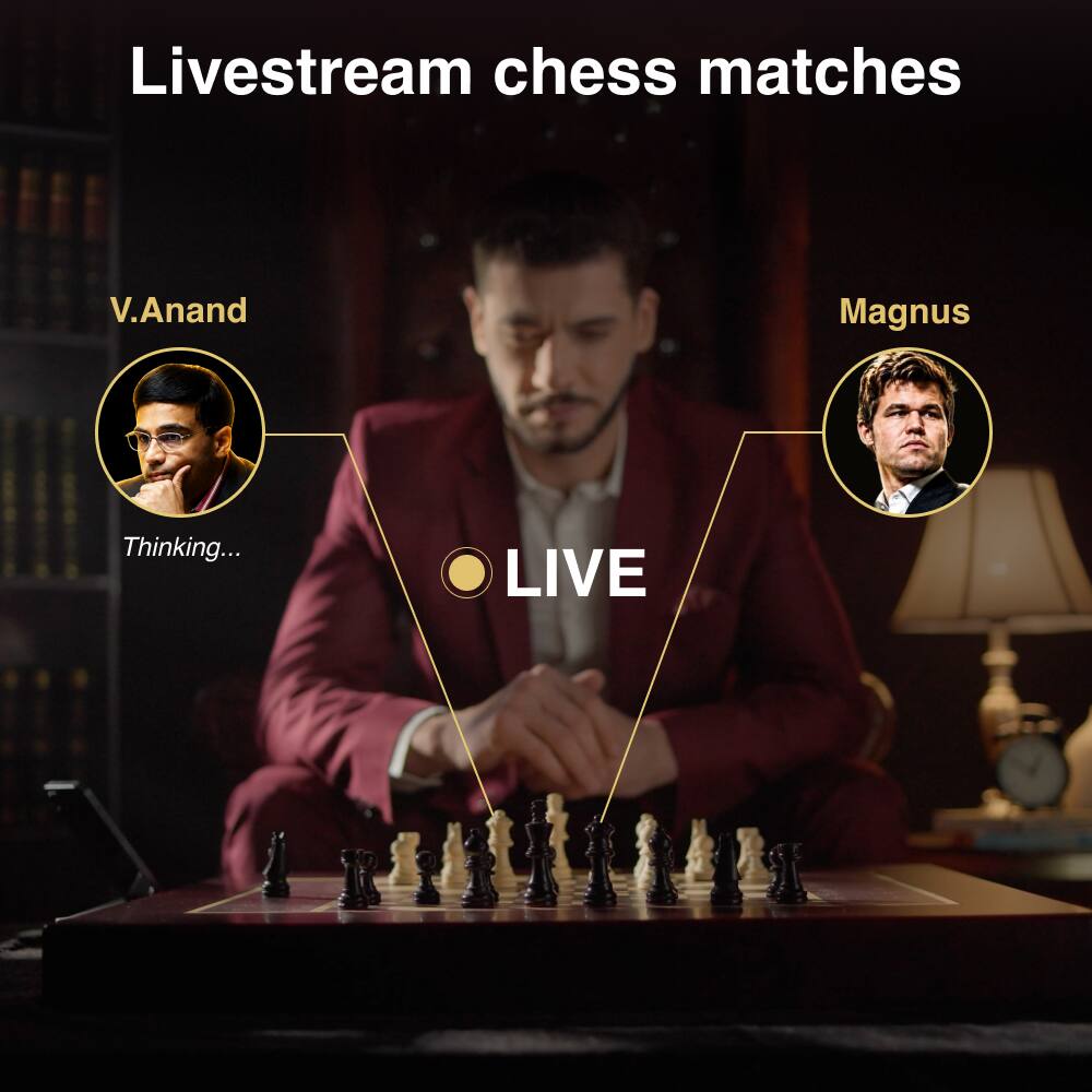 Livestream chess matches

V.Anand
Magnus
Thinking...
LIVE