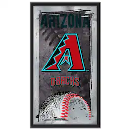 Holland Bar Stool Co. - Arizona Diamondbacks 15" x 26" Wall Mirror - Multicolor
