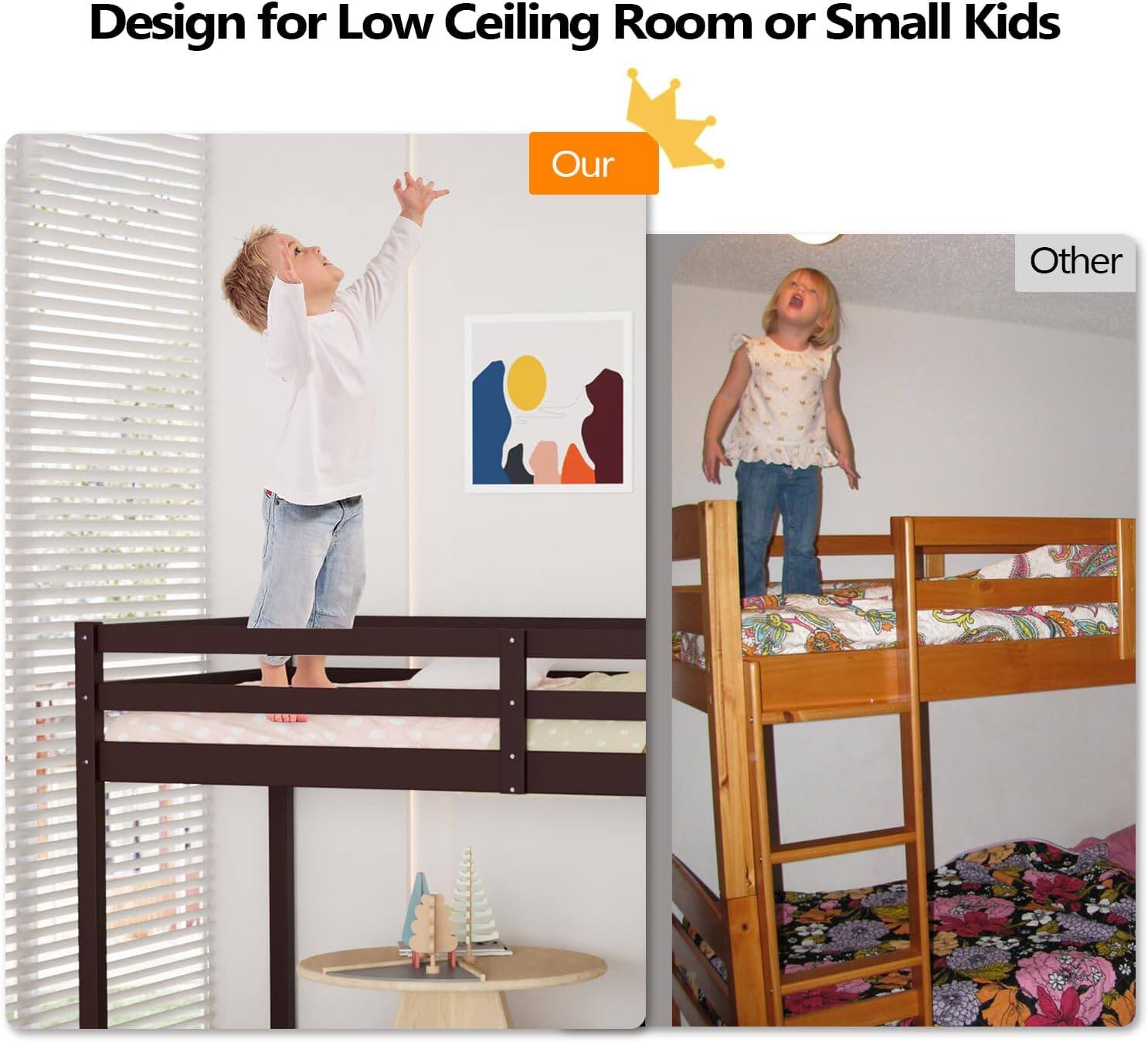 Design for Low Ceiling Room or Small Kids

Our

Other