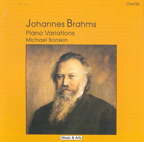 CD 726  
Johannes Brahms  
Piano Variations  
Michael Boriskin  

Music & Arts