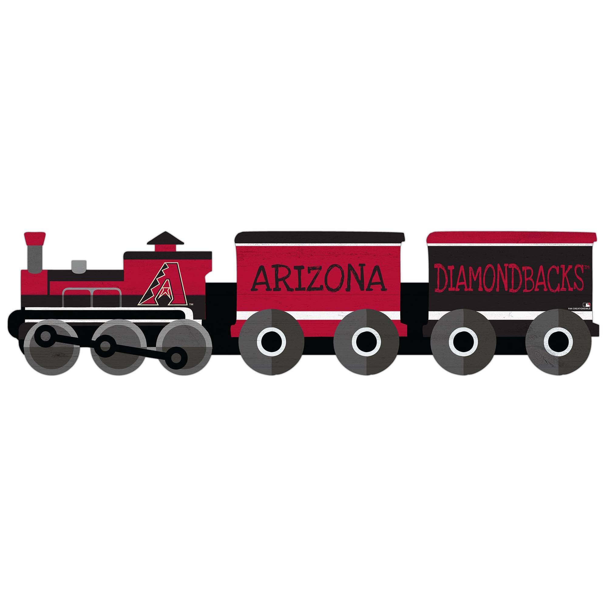 Arizona Diamondbacks 6'' x 24'' Train Cutout Sign