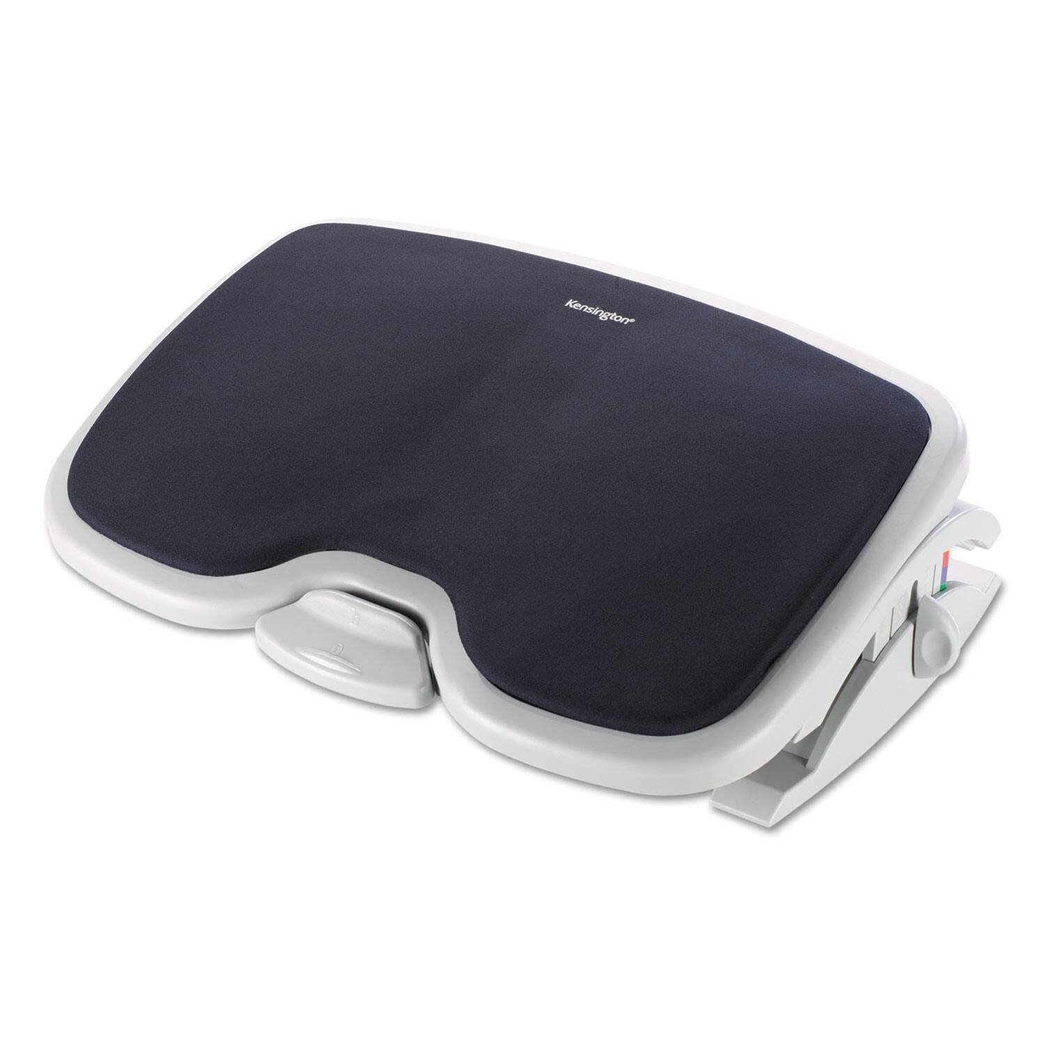 Back. Kensington - K56144USF Solemate Plus Adjustable Footrest With Foam Pad.