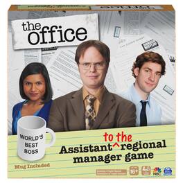 SpinMaster Games - The Office TV Show, Assistant to the Regional Manager Party Game, for Adults and Teens Ages 16 and Up