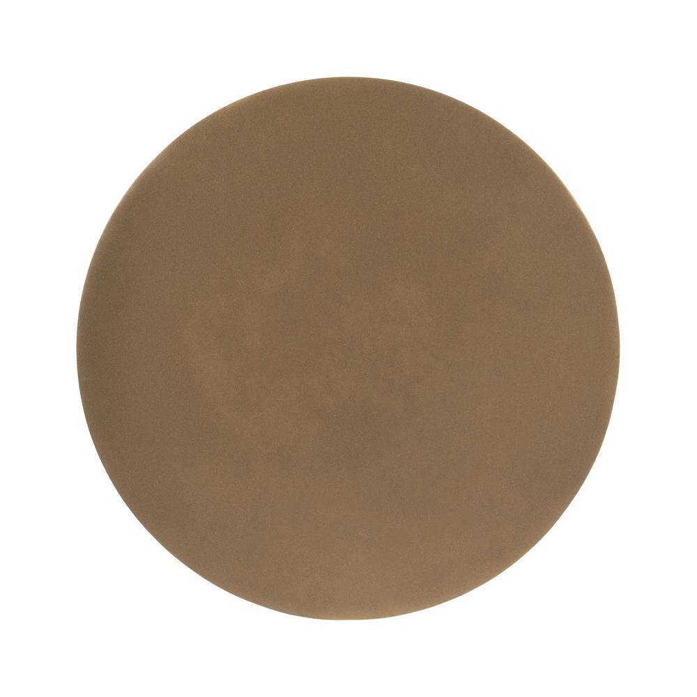 Left. Butler Specialty - Zora Round Pedestal Side Table - Gold.