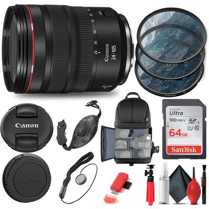 85 100 70 50 35 24 - Canon 24-105 HE AF MF
Canon SanDisk Ultra 100 MB/s SP XC I
1 10 64GB GB SanDisk
Canon