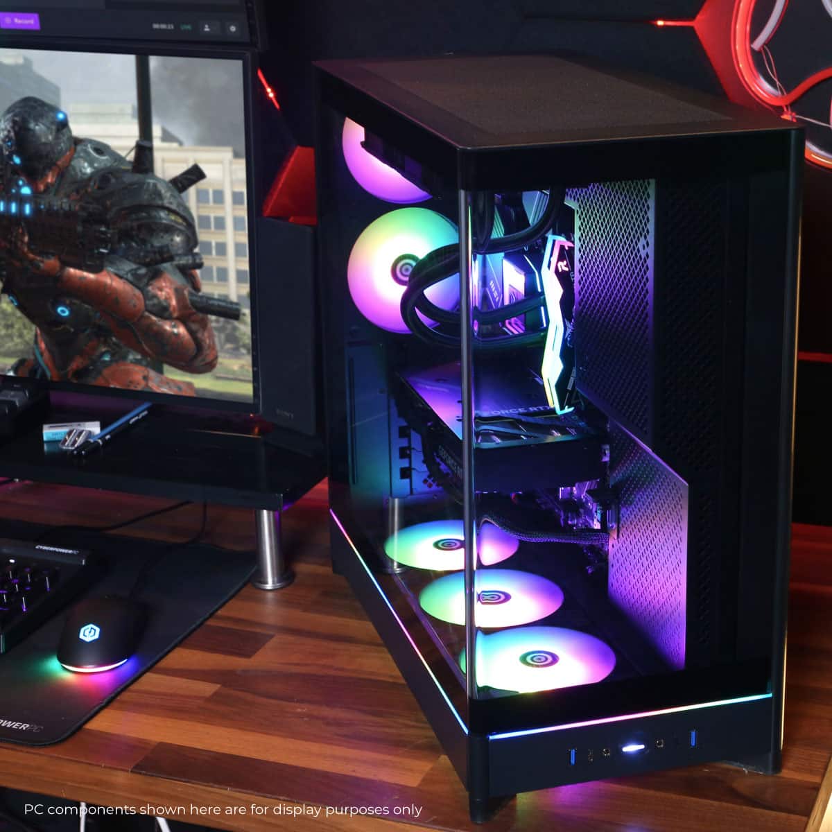 - R 5 PC components shown here are for display purposes only -ecad -