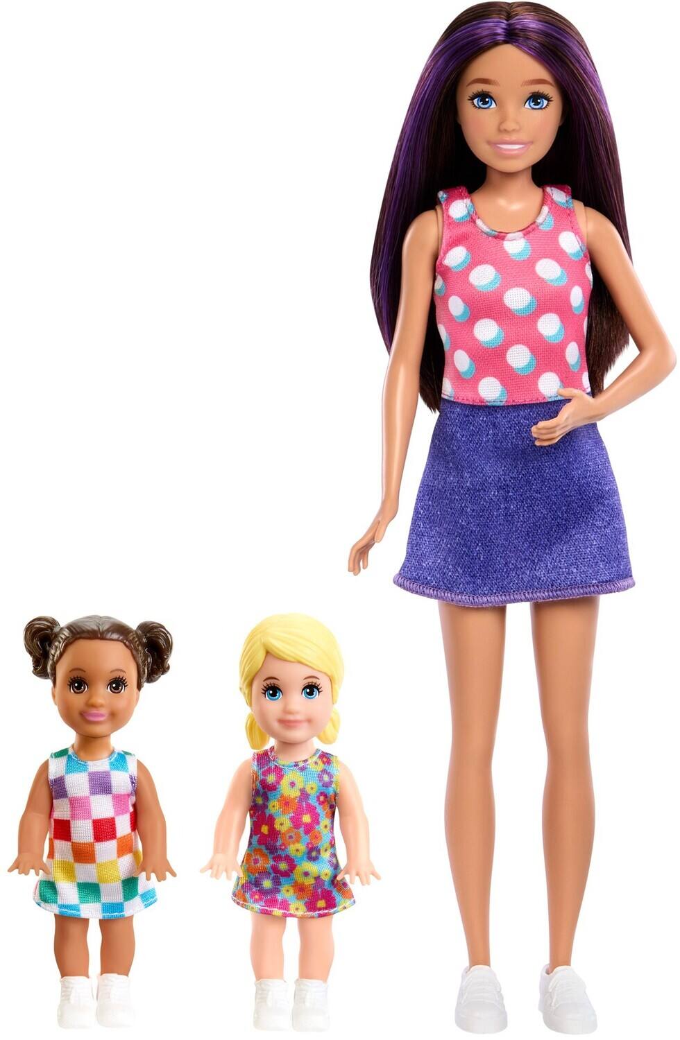 Alt View 4. Mattel - Barbie Skipper Babysitters Inc. Ultimate Daycare Playset With 3 Dolls   - COLLECTIBLES - Multicolor.