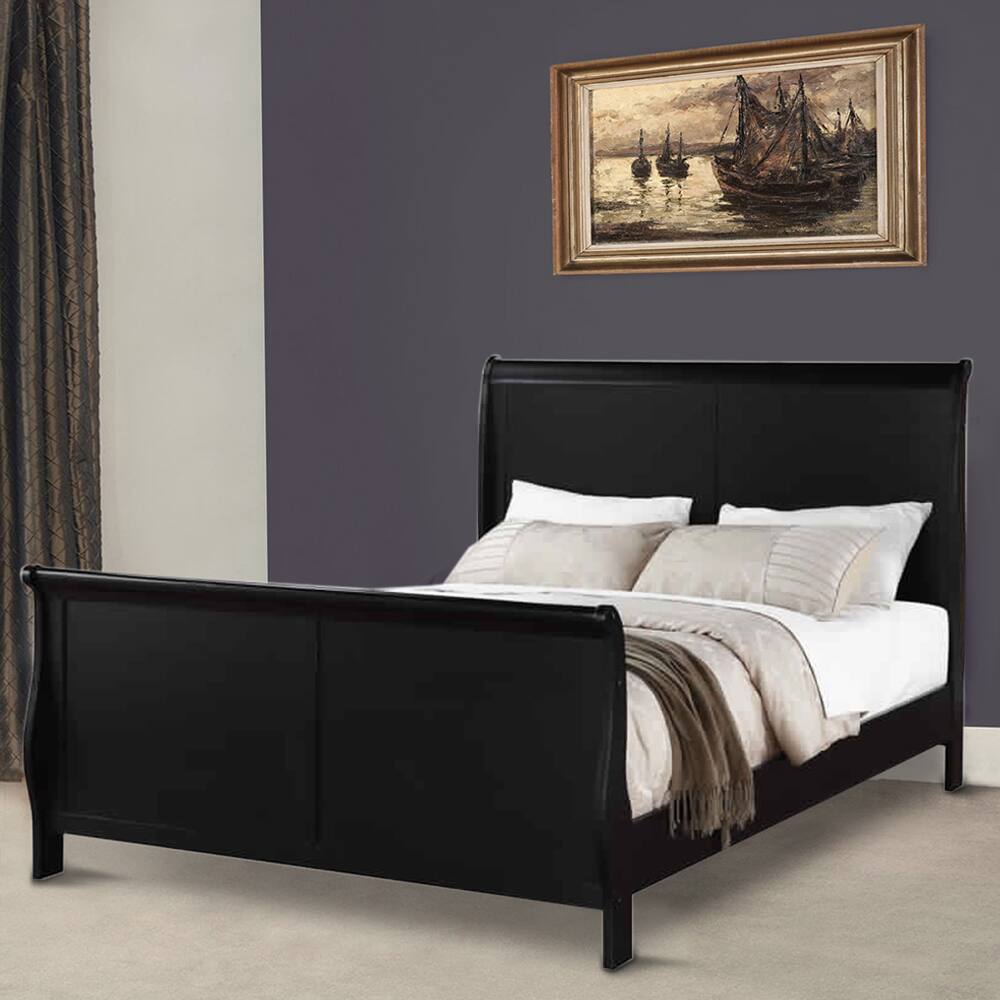 Alt View 5. Manhattan Lane - Classy Twin Bed - Black.