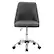 Front. CorLiving - Marlowe Upholstered Armless Task Chair - Dark Grey.