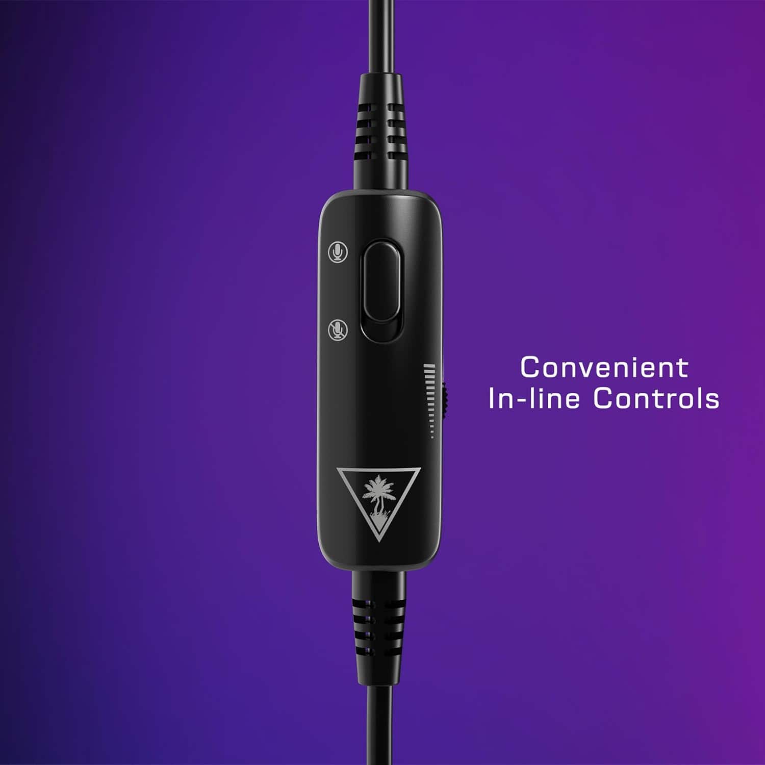 Convenient In-line Controls