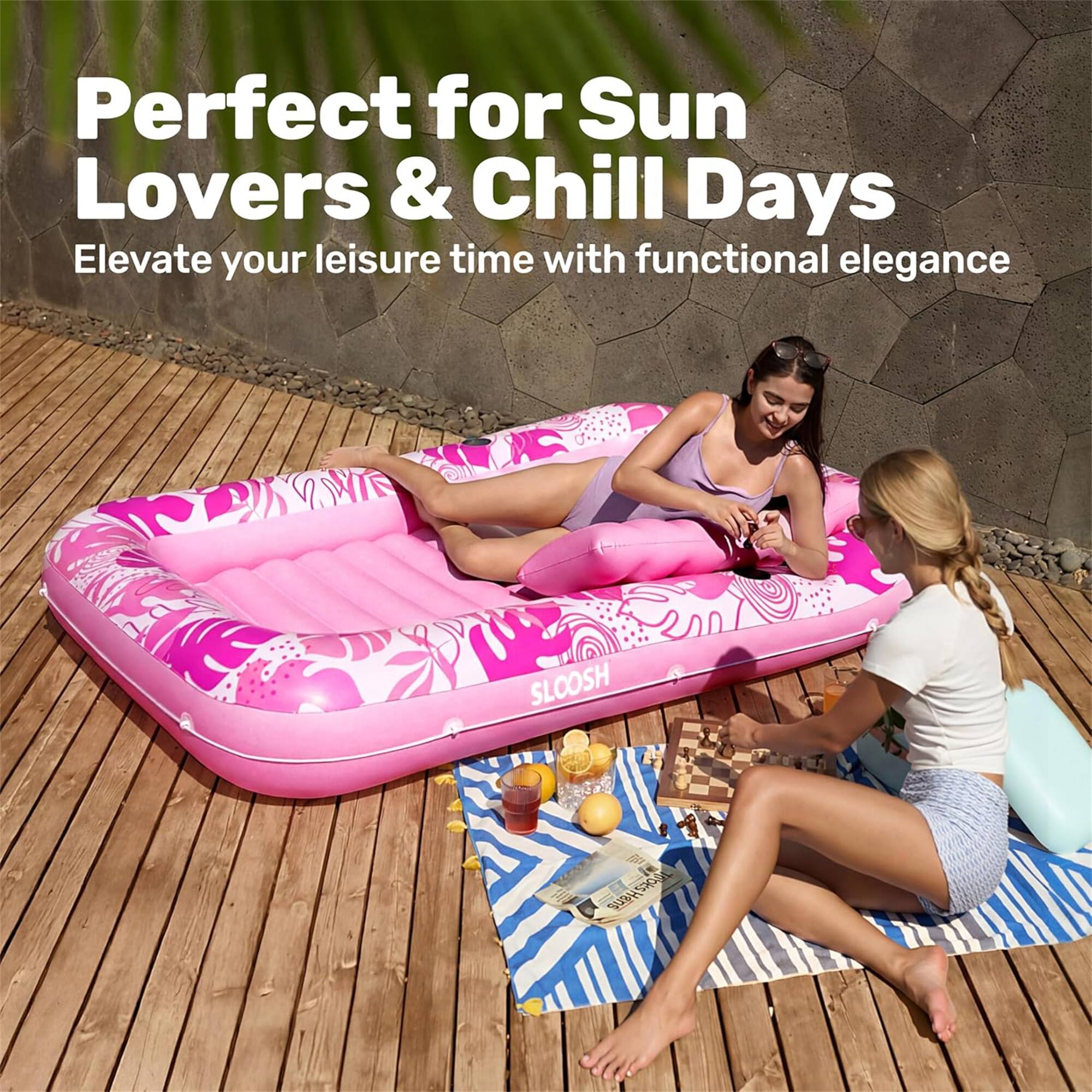 Perfect for Sun Lovers & Chill Days  
Elevate your leisure time with functional elegance