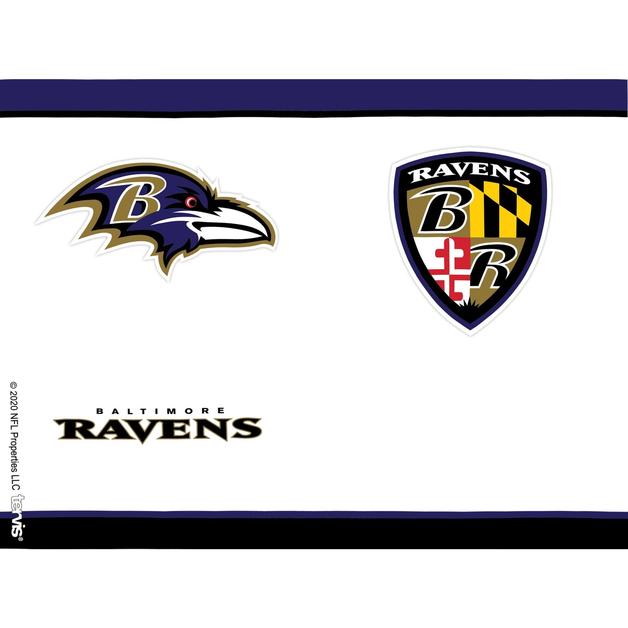 B Ravens B R 2020 Baltimore NFL Ravens Properties LLC tervis

© 2020 NFL Properties LLC tervis

Baltimore Ravens