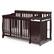 Front. Storkcraft - Portofino 5-in-1 Convertible Crib and Changer - Espresso.