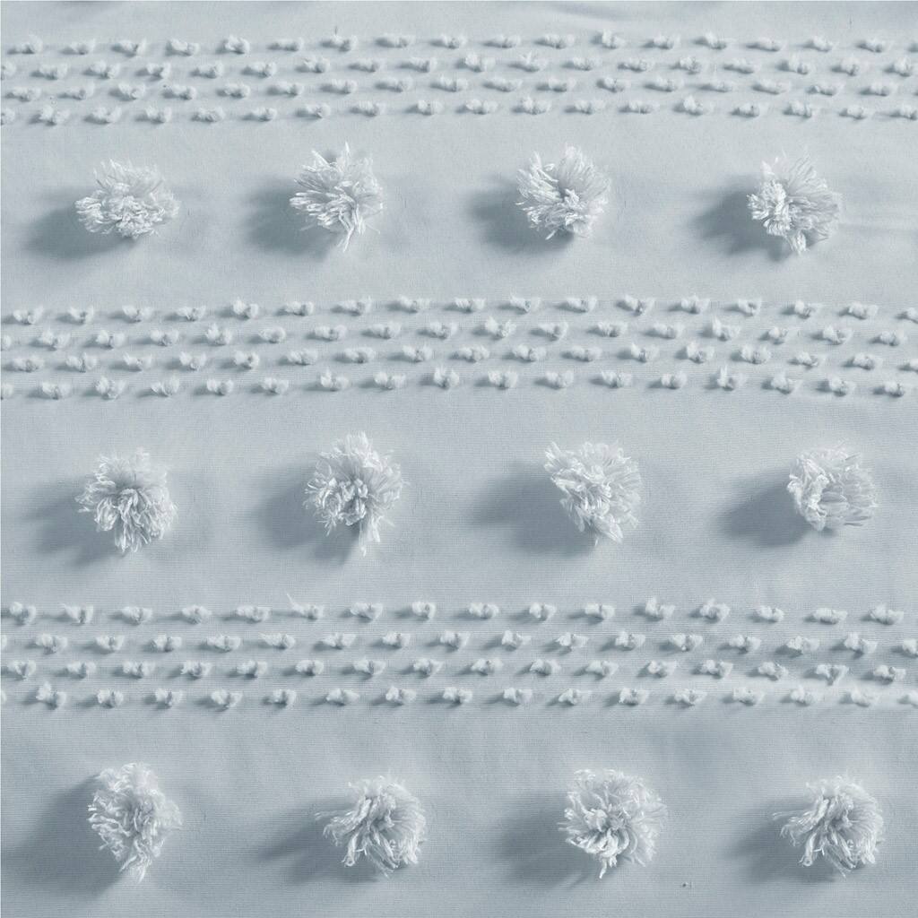 Alt View 5. Gracie Mills - Gracie Mills Eloise Clip Jacquard Comforter Set - Blue.