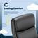 Lasting Comfort Specialized curved cushions and padded head and armrest support keep you comfortable throughout the day.