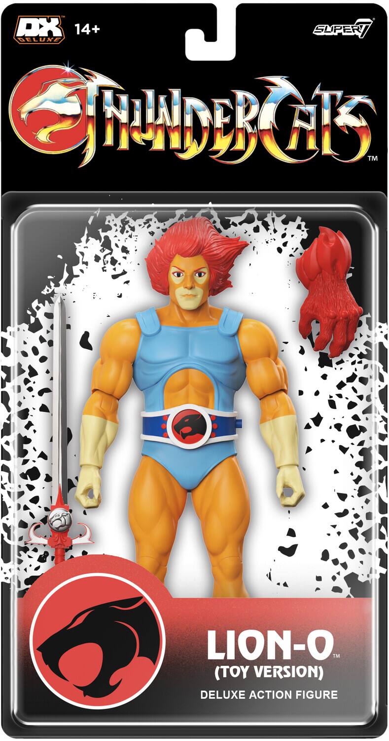 DX 14+ SUPER DELUXE SRBGI IS TM A LION-O TM (TOY VERSION) DELUXE ACTION FIGURE