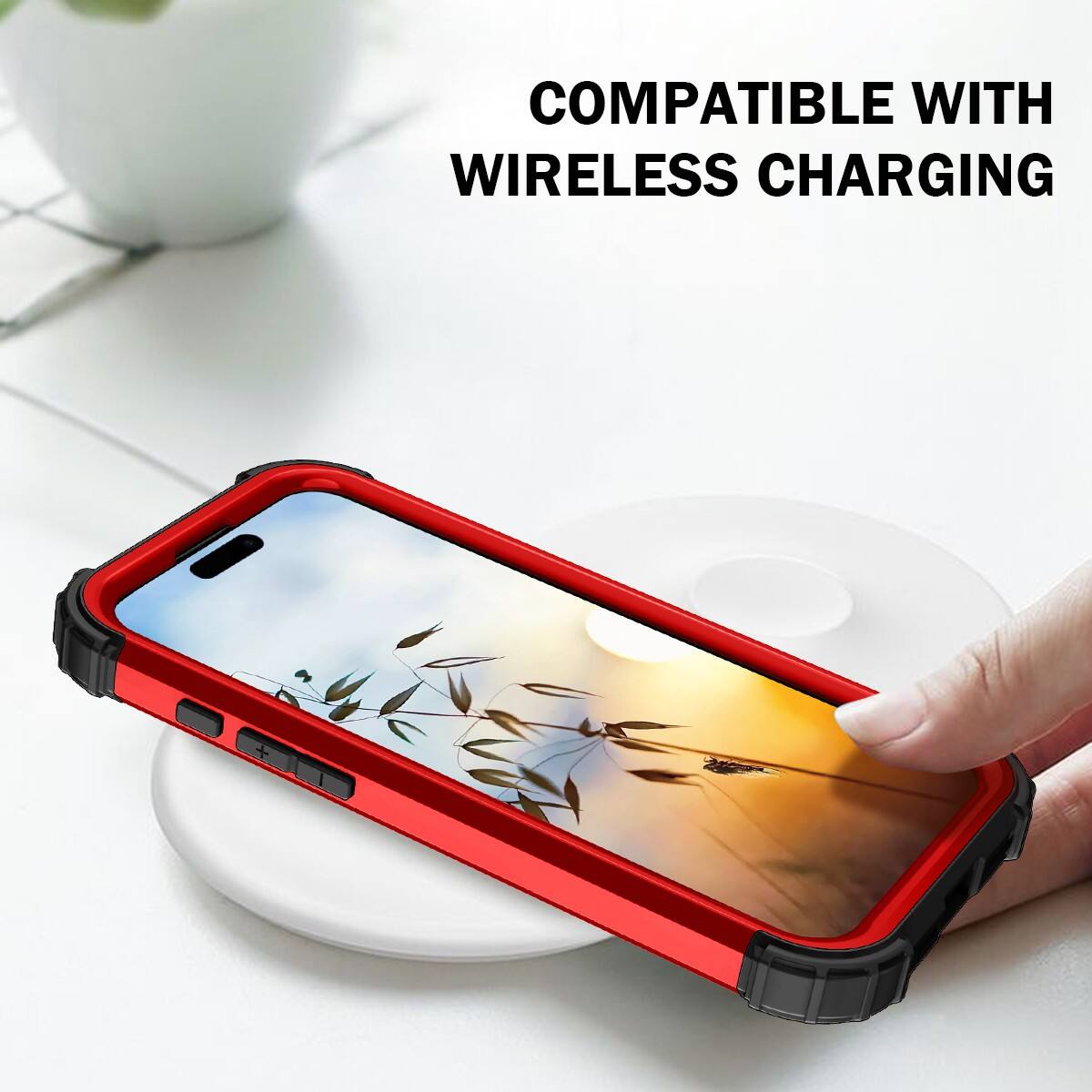 COMPATIBLE WITH WIRELESS CHARGING