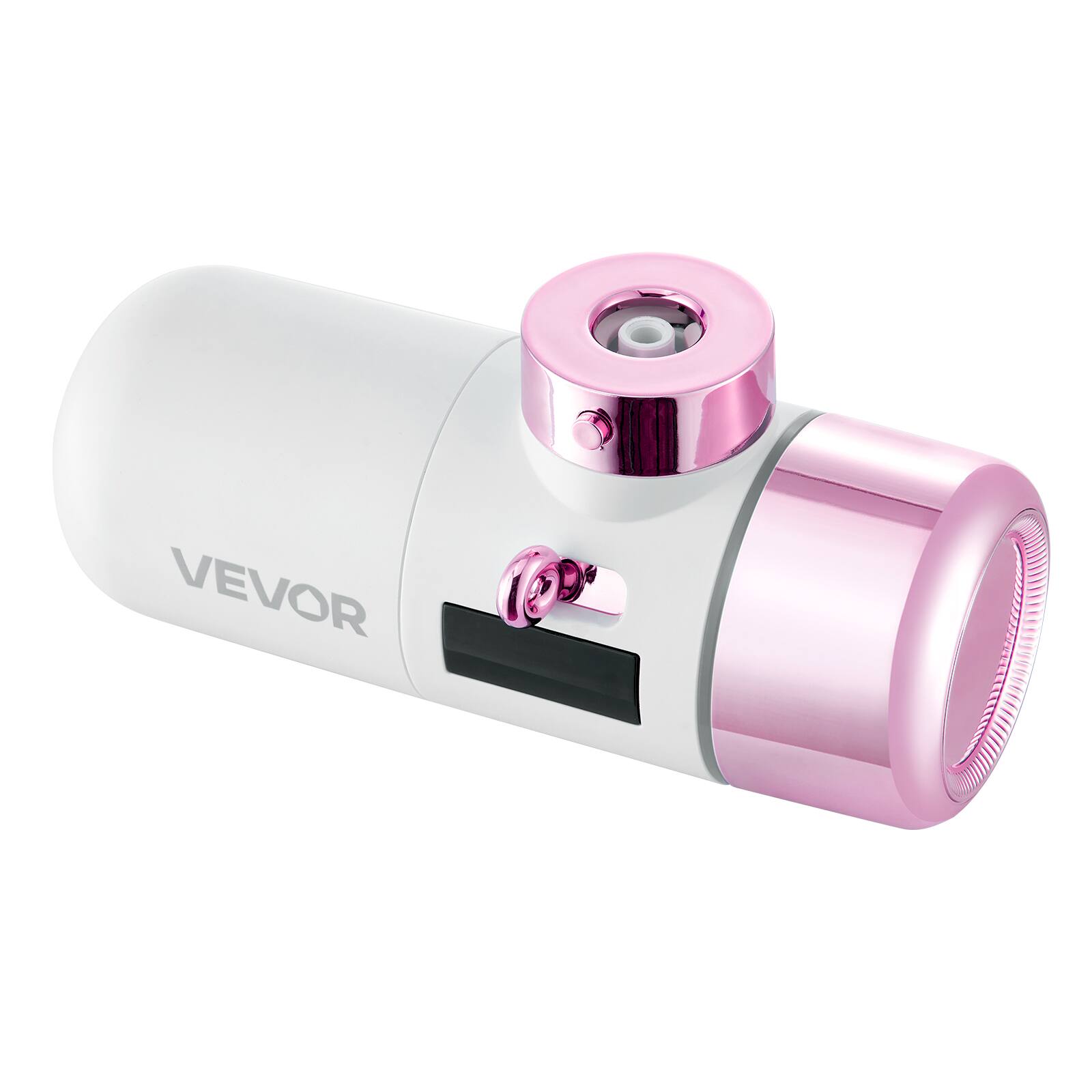 Alt View 5. VEVOR - Skincare Water Filter, Faucet Mount Water Filters with Micro-nano Bubble for Skin, Sink Tap Purifier, Removes Chlorine - Pink + Gold.