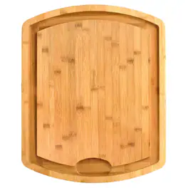 Totally Bamboo - Farmhouse Carver Carving Board, 19-1/2" x 15-1/2"