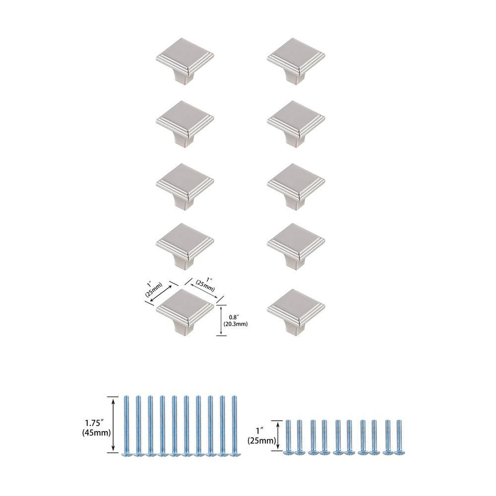 1 (25mm) 1 (25mm) 0.8 (20.3mm) 1.75" (45mm) 1" (25mm)