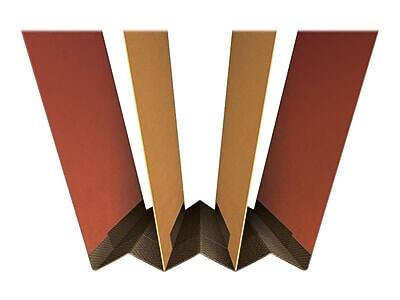 Alt View 3. Pendaflex - PressGuard Paperboard Heavy Duty Classification Folders, Legal Size, 2 Dividers, Brick Red, 10/Box  - Red.