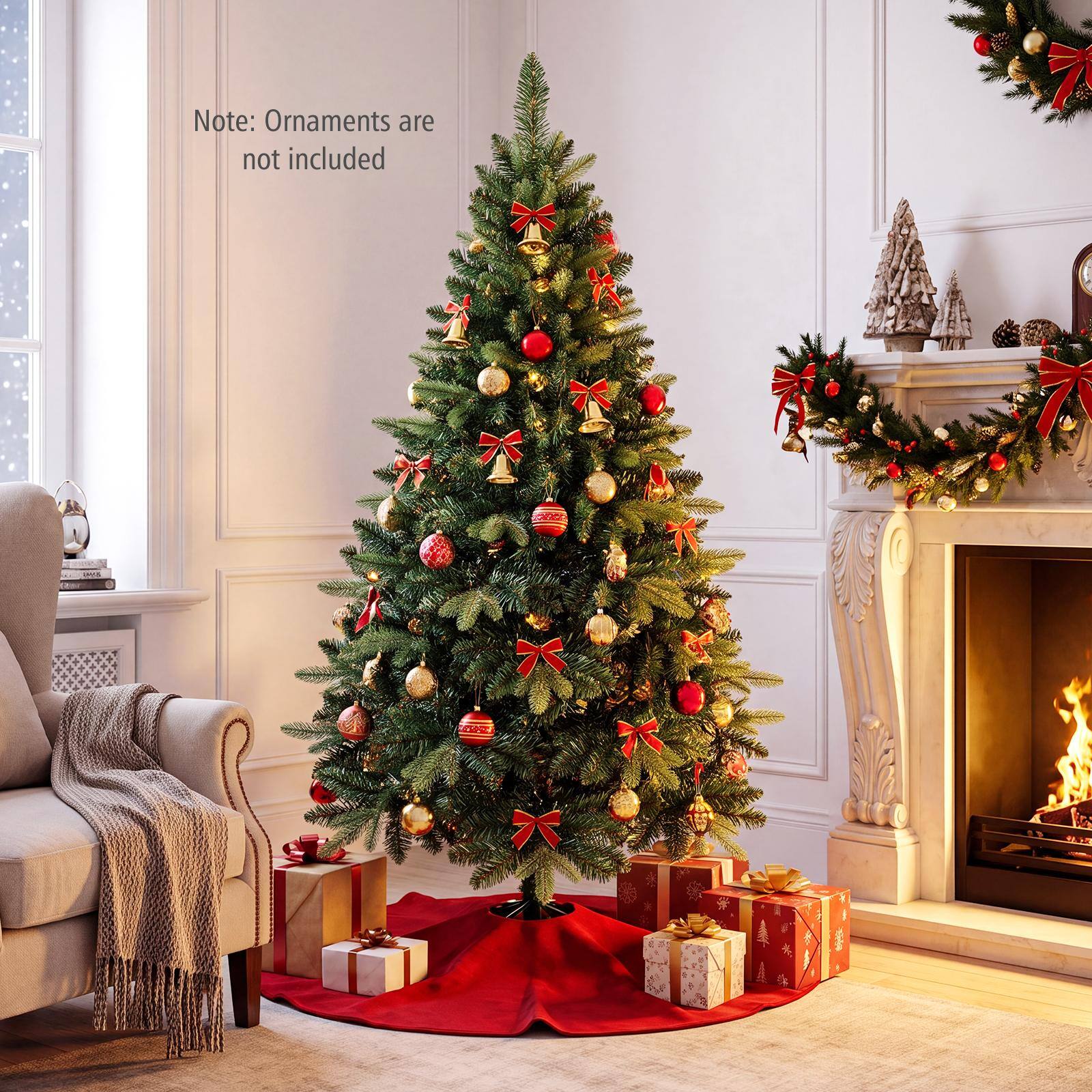 Note: Ornaments are not included