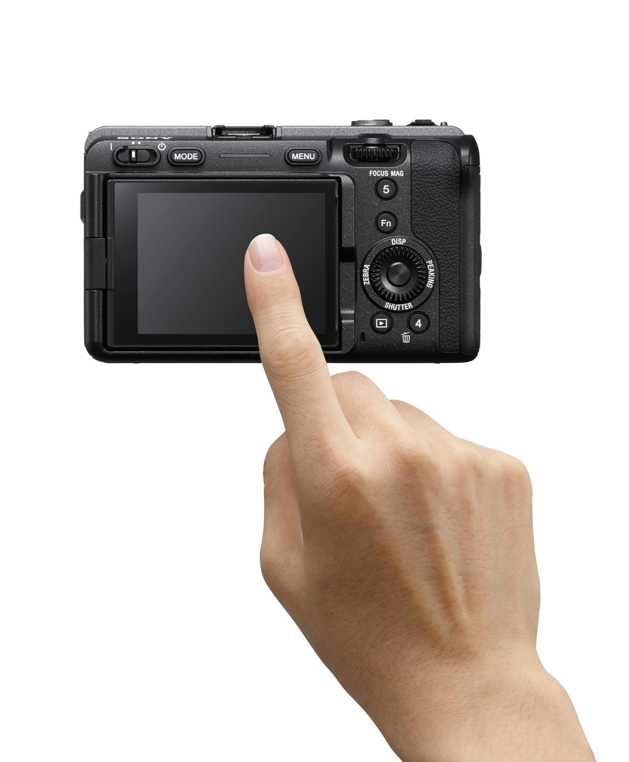 MODE MENU 7100 FOCUS MAG 5 Fn ZEBRA DISP SHUTTER PEAKING 4