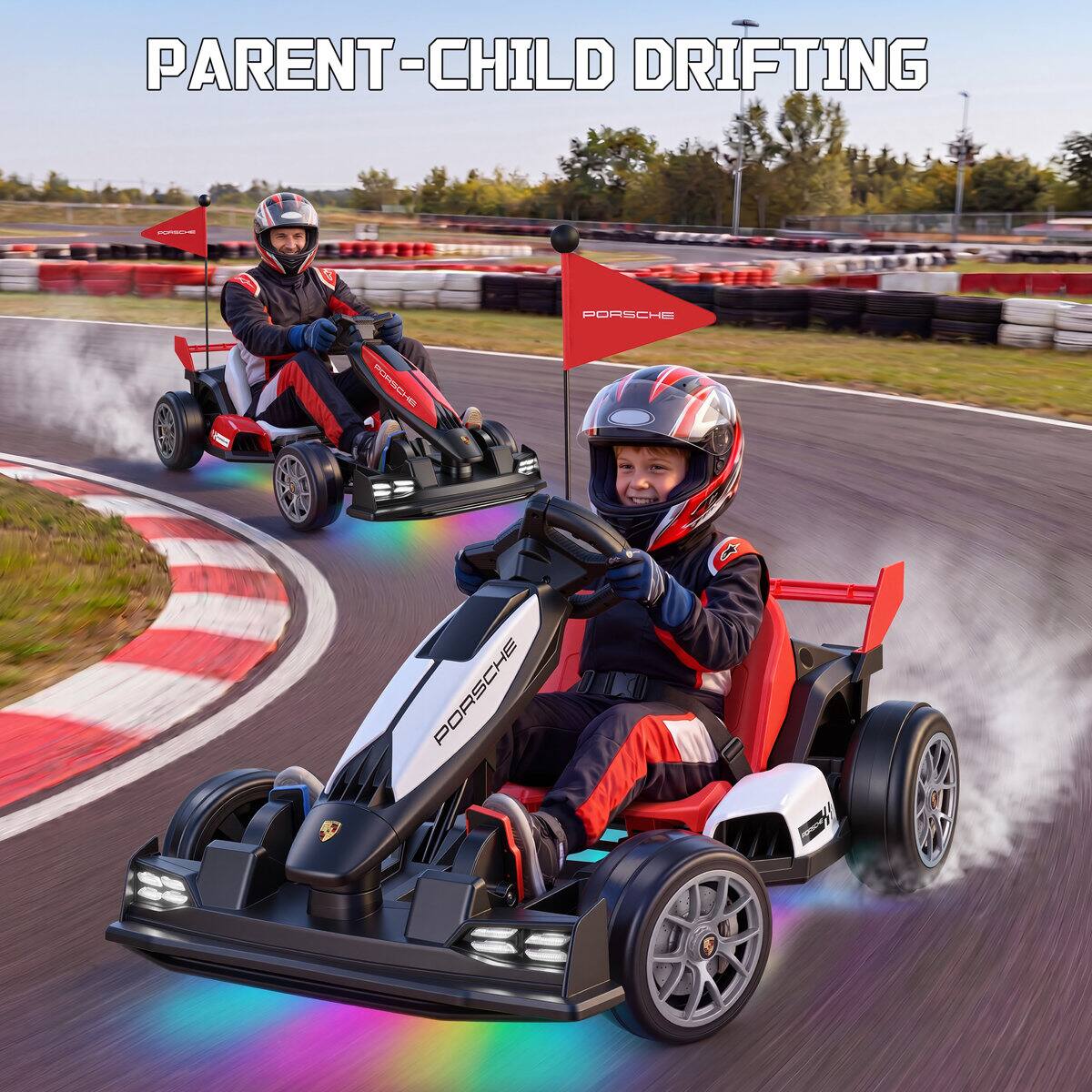 PARENT-CHILD DRIFTING  
PORSCHE  
PORSCHE  
PORSCHE