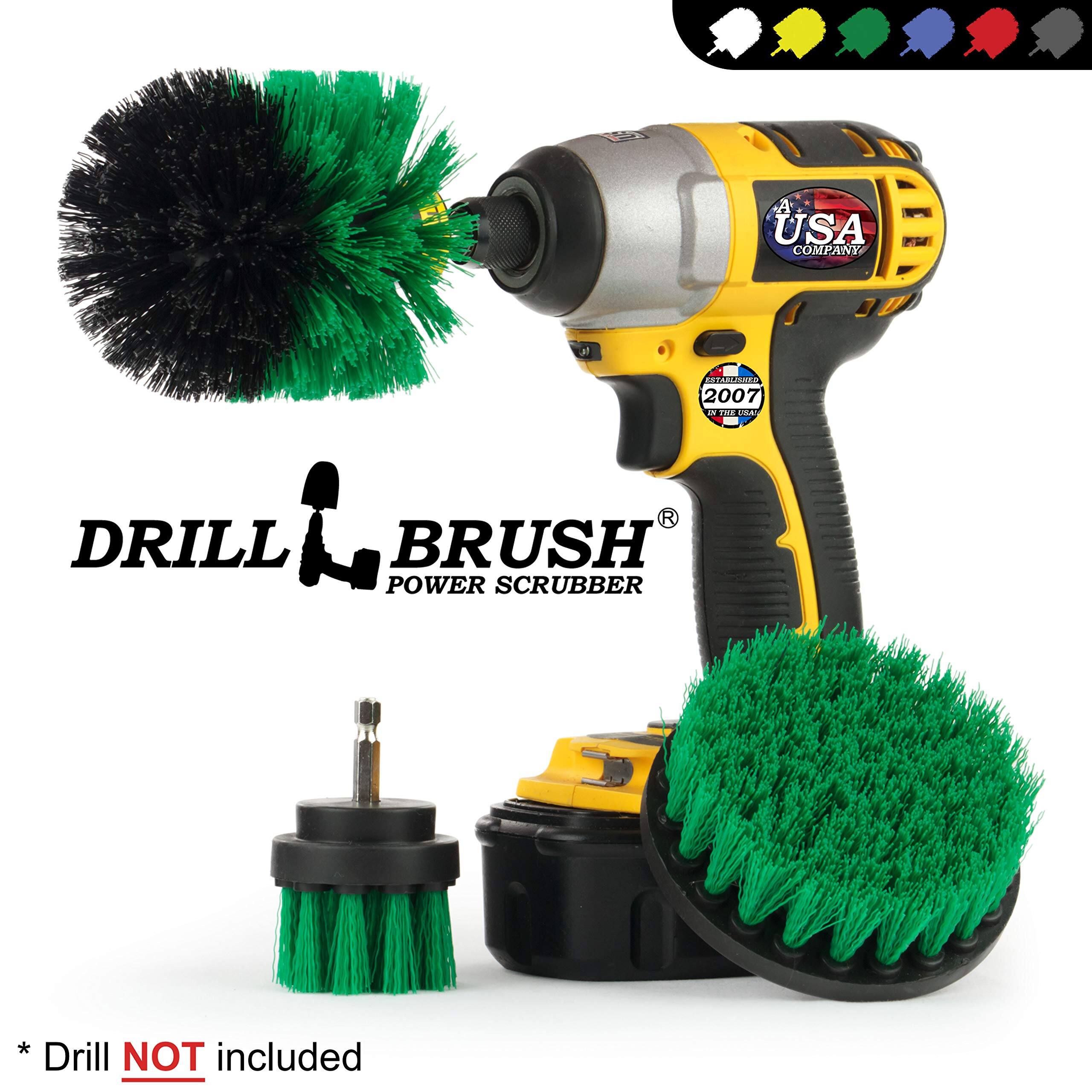 A USA COMPANY 2007 : N. C DRILL BRUSH POWER SCRUBBER * Drill NOT included