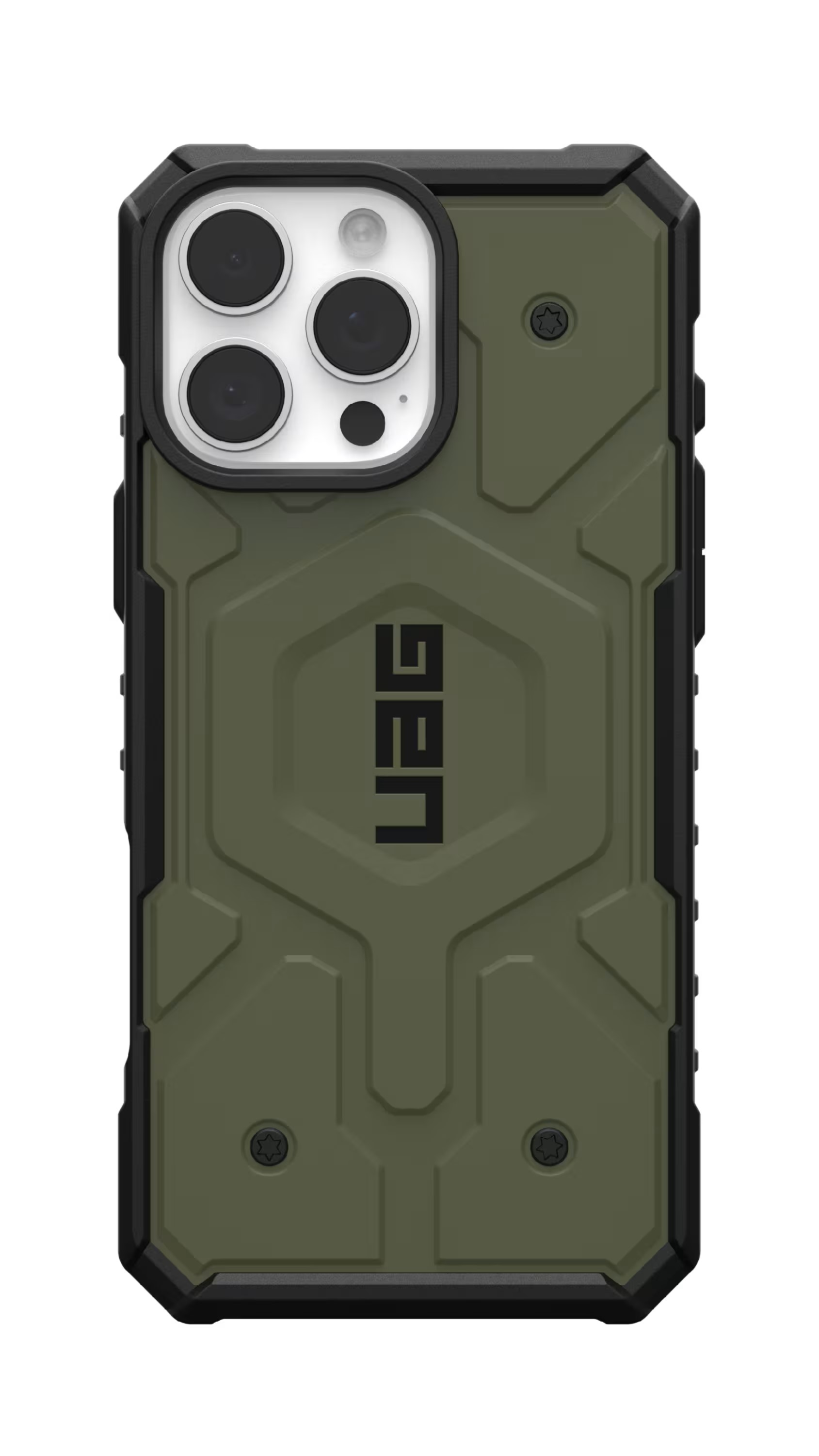 UAG - Pathfinder Case with Magsafe for Apple iPhone 16 Pro Max - Olive Drab - Front_Zoom