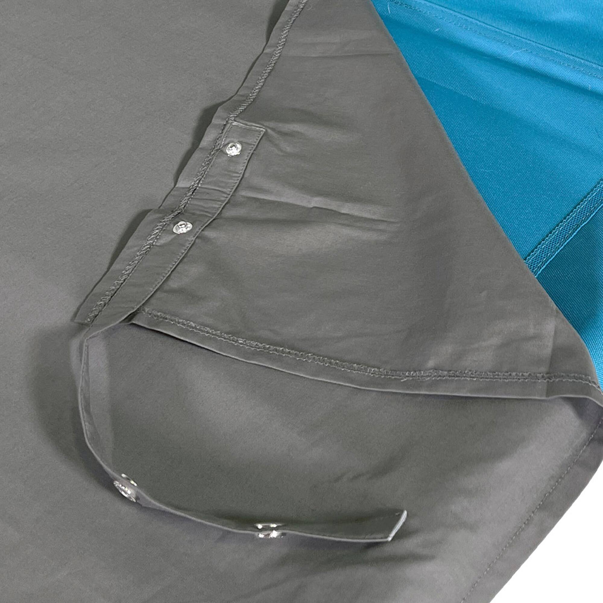 Alt View 8. Disc-O-Bed - Disc-O-Bed Kids Cot Sheet for Portable Folding Bed Systems and Camping, Grey - Grey.