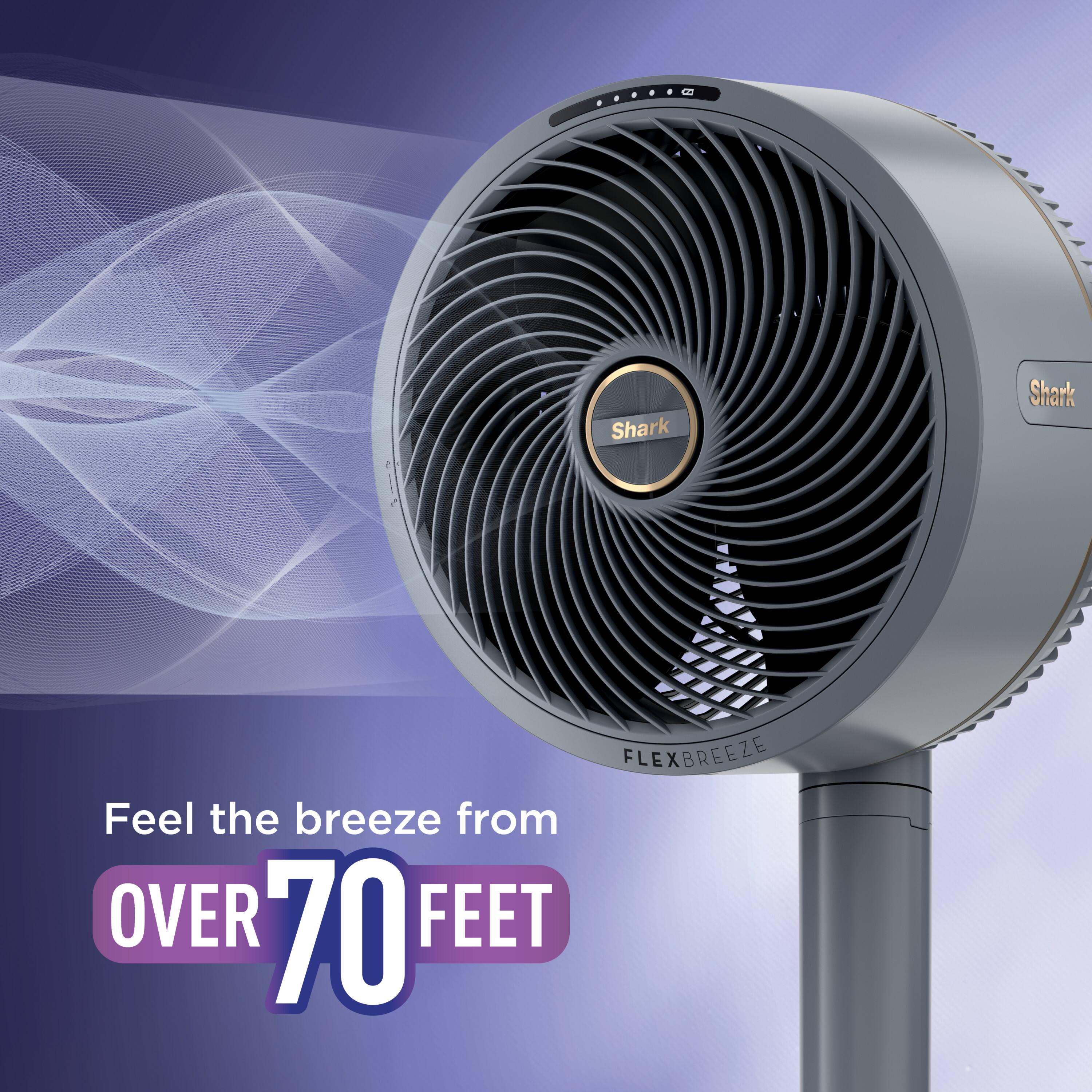 Shark Sharls Shark FLEXBREEZE FLEX Feel the breeze from OVER 70 FEET