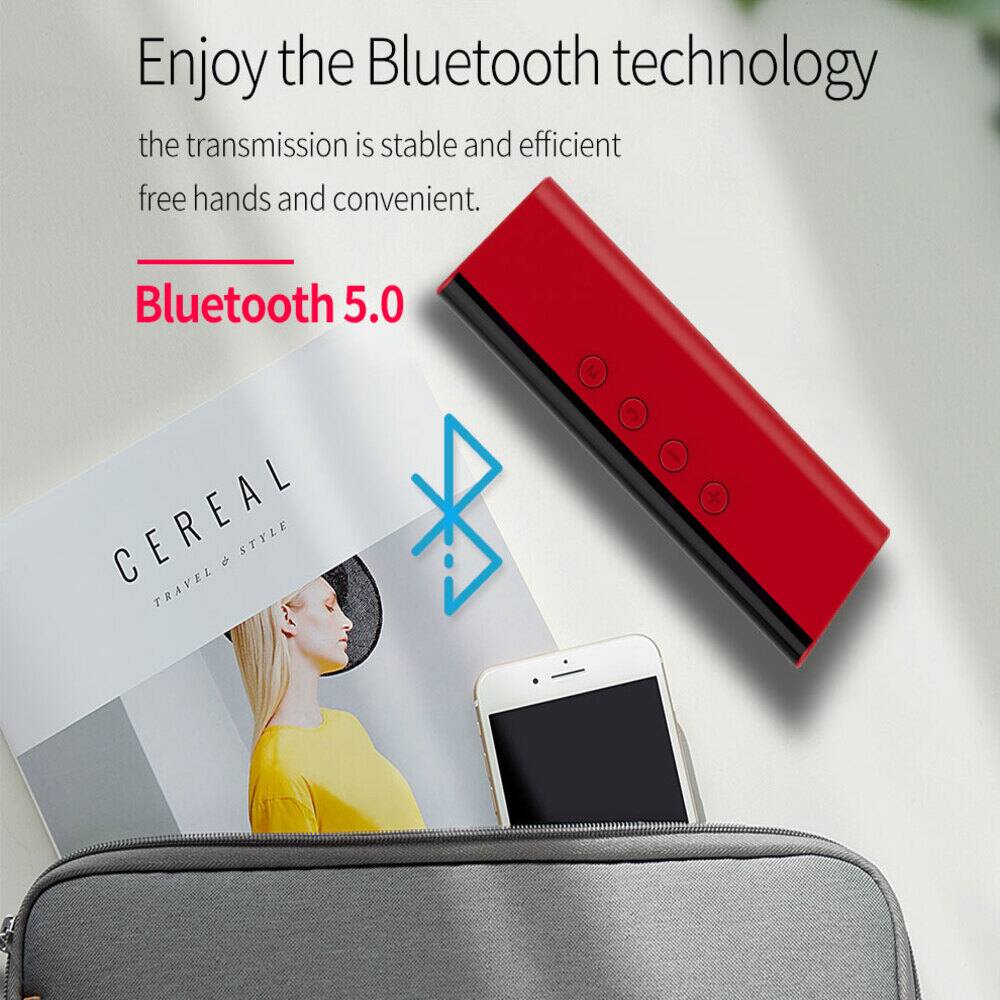 Enjoy the Bluetooth technology  
the transmission is stable and efficient  
free hands and convenient.  

Bluetooth 5.0  

CEREAL  
TRAVEL & STYLE