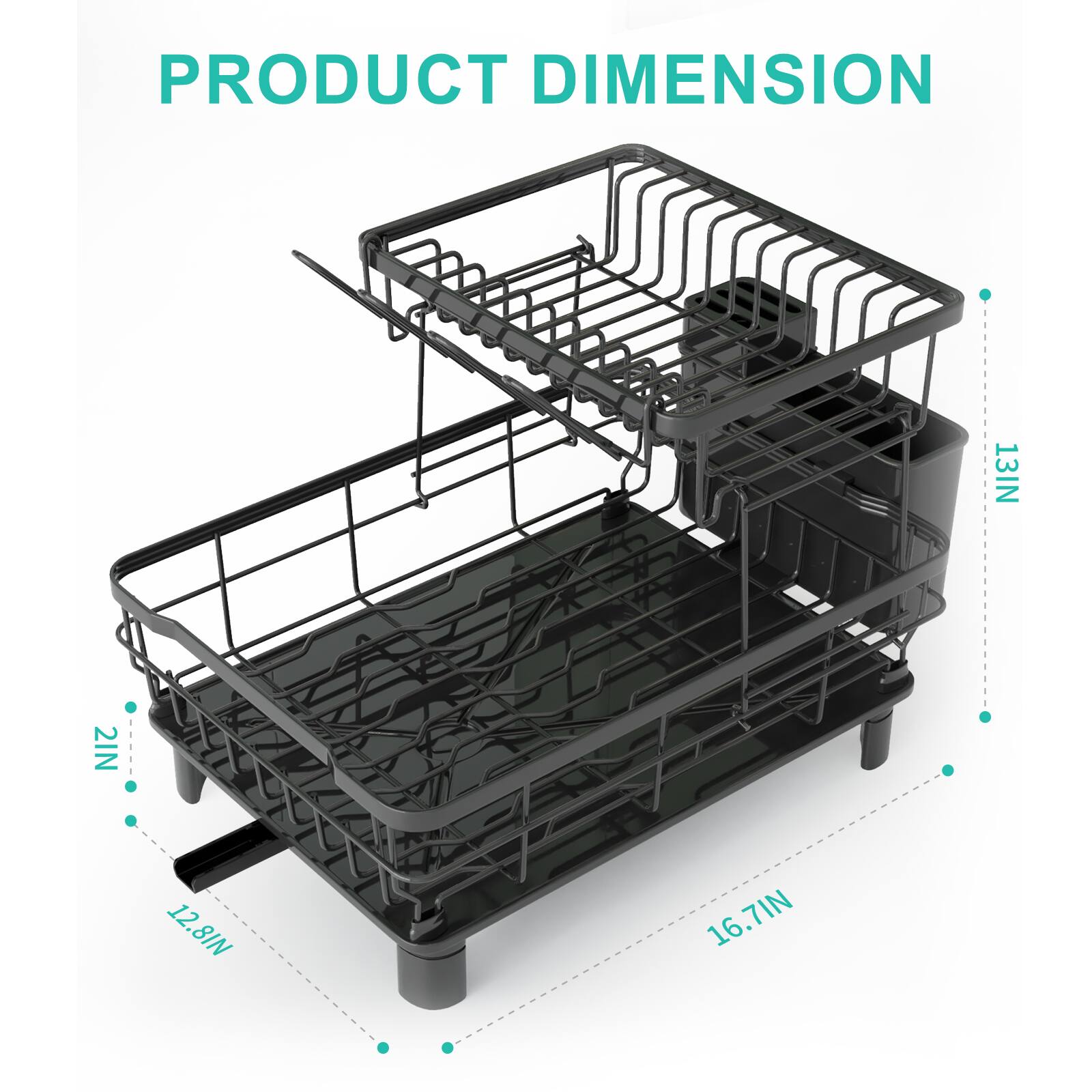 PRODUCT DIMENSION

2IN  
12.8IN  
16.7IN  
13IN
