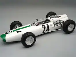 BRM P261 #24 Formula One F1 "Belgian GP" 1966 "Mythos Series" Limited Edition to 40 pieces 1/18 model car by Tecnomodel